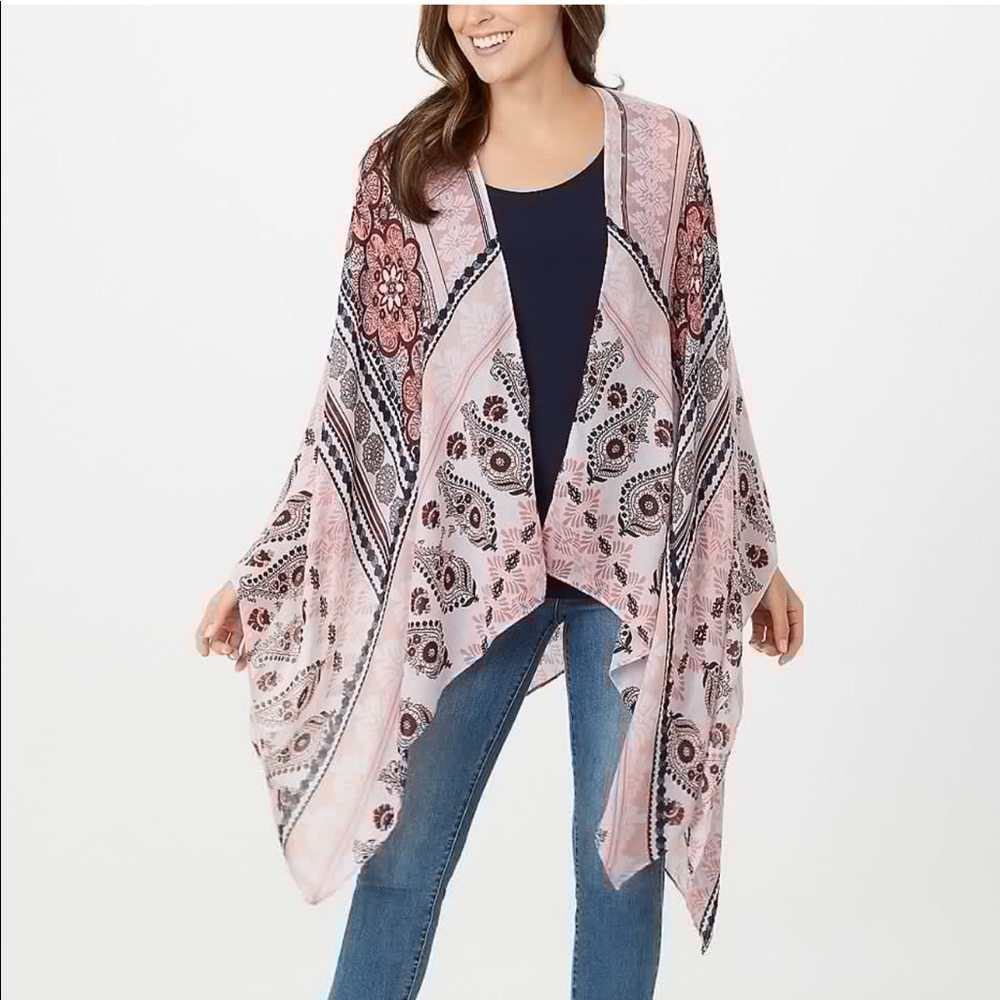 Paisley Patchwork Kimono - Picture 1 of 3